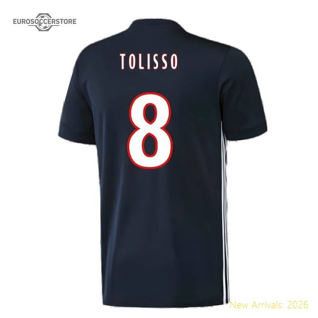 Popular Lyon 2017-18 Away Shirt ((Excellent) L) (Tolisso 8)