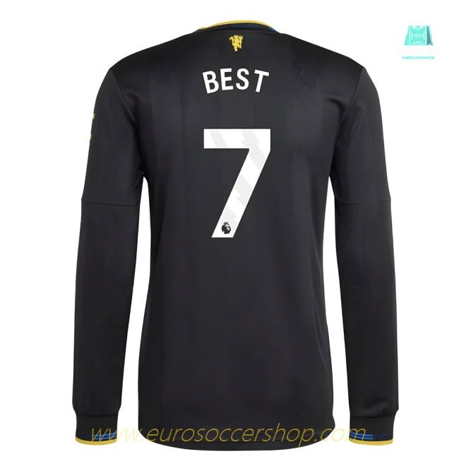 2025-2026 Man Utd Authentic Long Sleeve Third Shirt (Best 7)