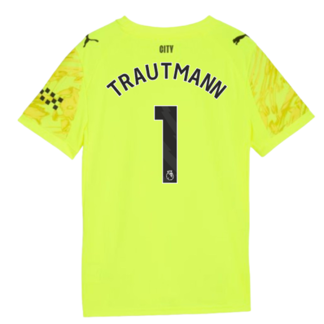 football shirt 2025-2026 Man City Goalkeeper Third Shirt (Yellow) -...