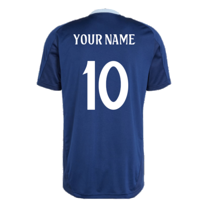 2024-2025 RM Real Madrid Training Elite Jersey (Navy) (Your Name)