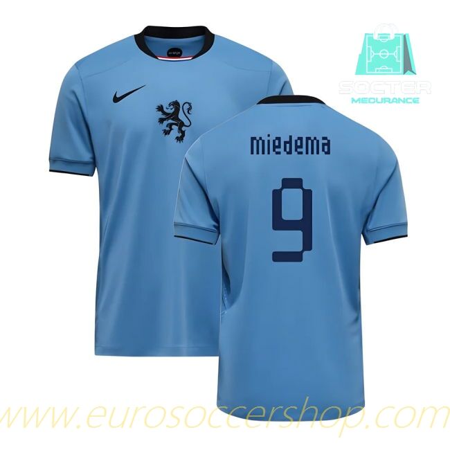 2025-2026 Season Holland Away Jersey Youth (Miedema 9)