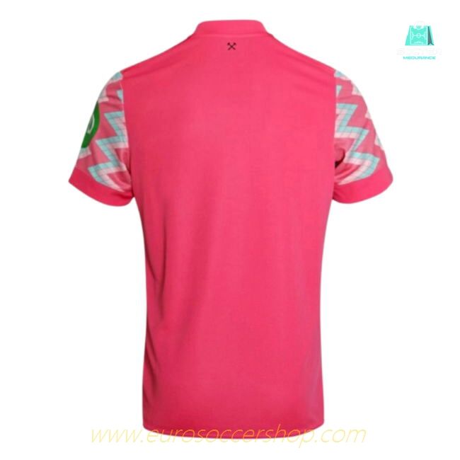 2024-2025 West Ham Goalkeeper Shirt (Pink) - Kids