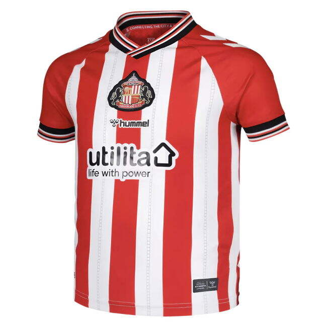 2025-2026 Sunderland Home Shirt for (Junior