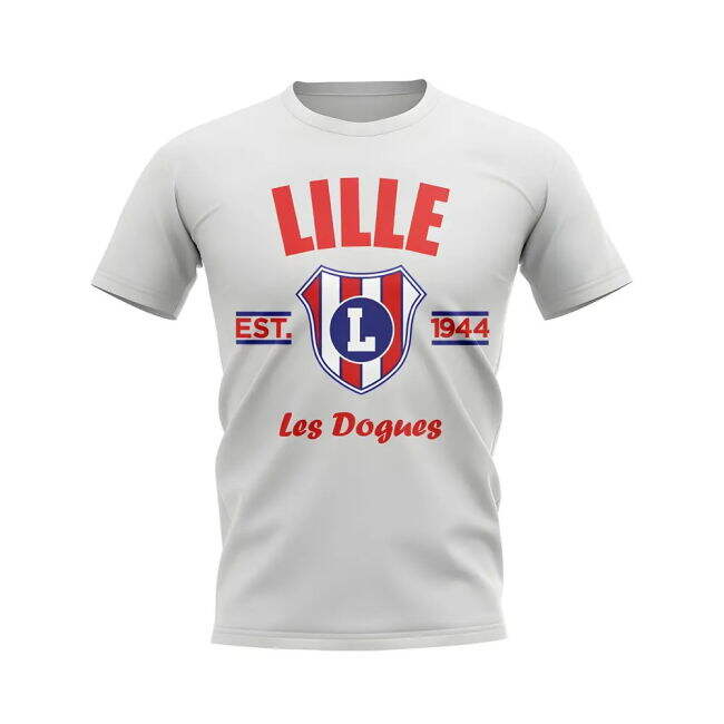 Lille Established Football T-Shirt (White)