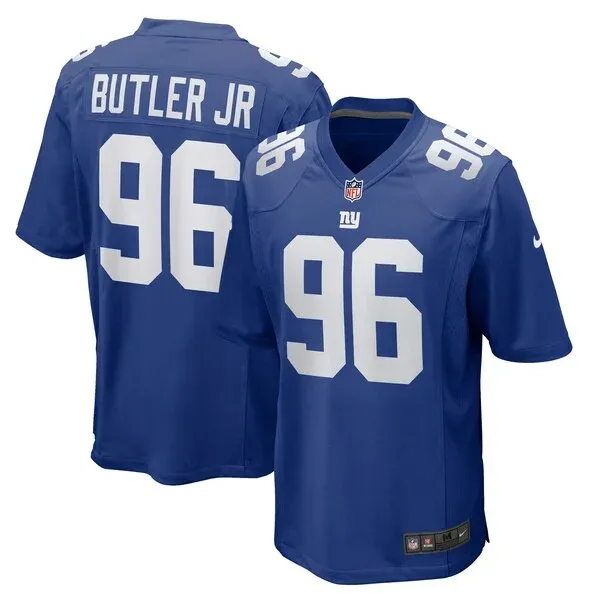 None Vernon Butler Game Jersey - Royal | NFL Player Jersey | NFL Footb