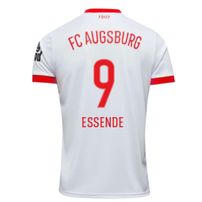 2025-2026 FC Augsburg Home Shirt (Essende 9) Moisture Wicking
