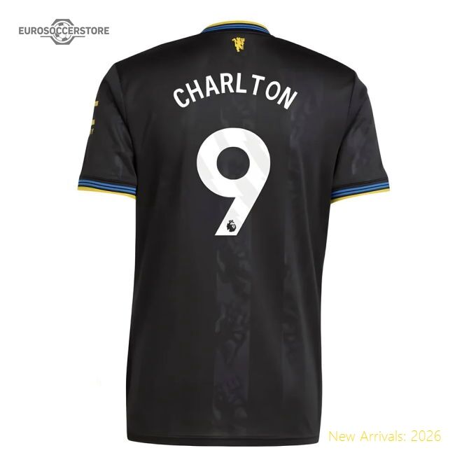 Official 2025-2026 Manchester United Third Shirt (charlton 9)