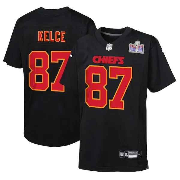 Performance Kansas City Chiefs Game Jersey - Premium Black NFL Fan ...