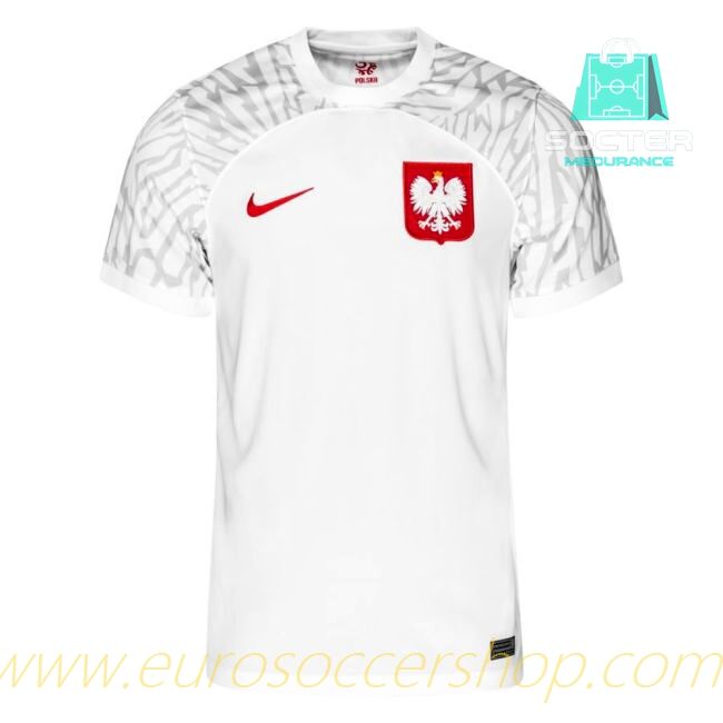 2022-2023 Authentic Poland Home Kit (Lewandowski 9)
