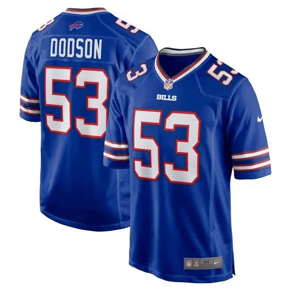 None Game NFL Jersey - Royal | Performance Football Apparel | NFL Foot