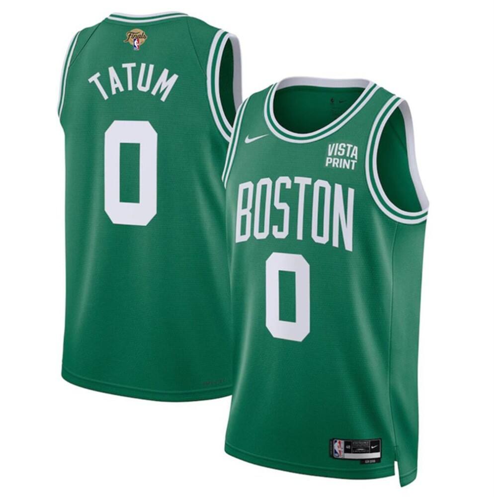 Boston Celtics Jayson Tatum0 Green Jersey - - Fan Favorite