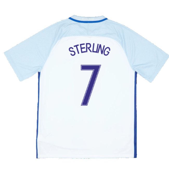 Updated Lightweight England Home Football Shirt (Sterling 7)