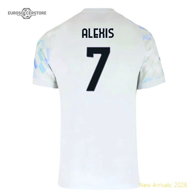 Inter Milan Alexis Pro-level Away Serie A Tim Performance Fabric