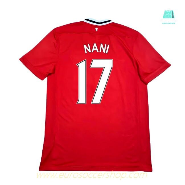 Manchester United 2011-12 Home Shirt ((Excellent) XL) (Nani 17)