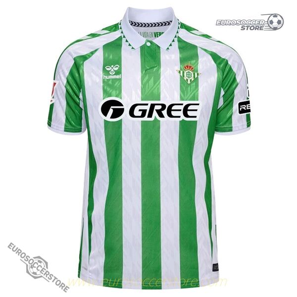 Real Betis 24-25 Season Home Football Jersey