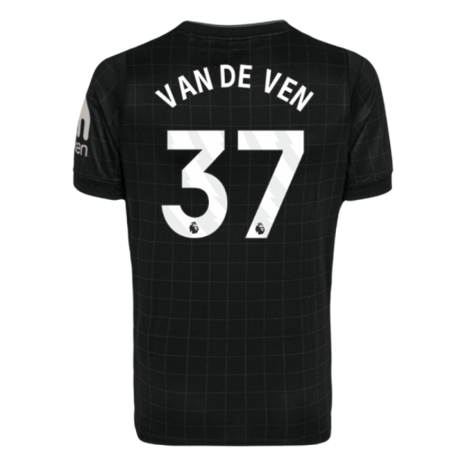 2025-2026 Tottenham Away Shirt (Van De Ven 37) (Match Day)