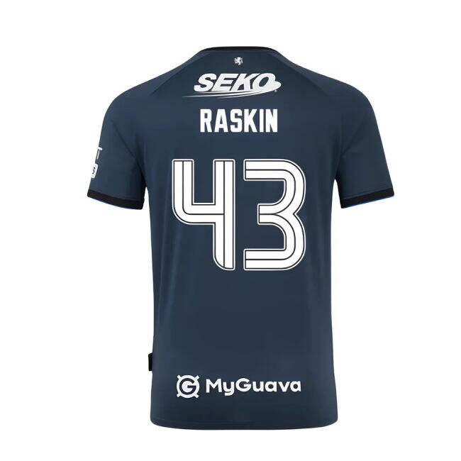 Glasgow Rangers Raskin 4 #3 Value For Money Official Merchandise (v3)