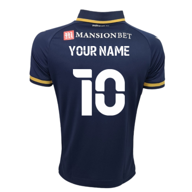 Euro Retro Style 2021-2022 Millwall Home Shirt (Your Name) for Euro...