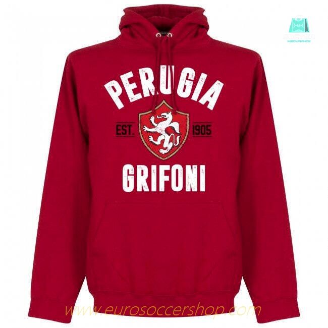 Perugia Established Hoodie - Red