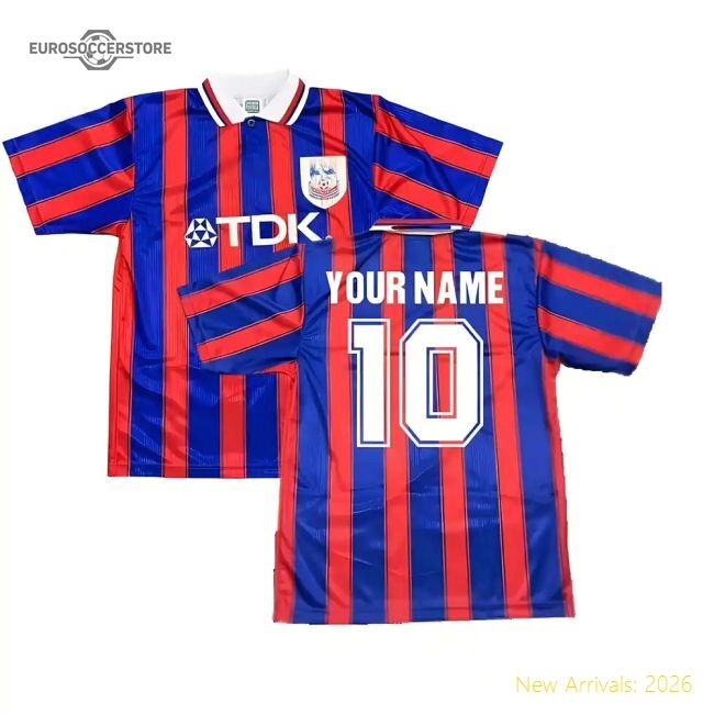 Official Crystal Palace 1997 Home Retro Shirt (your Name) - Premium