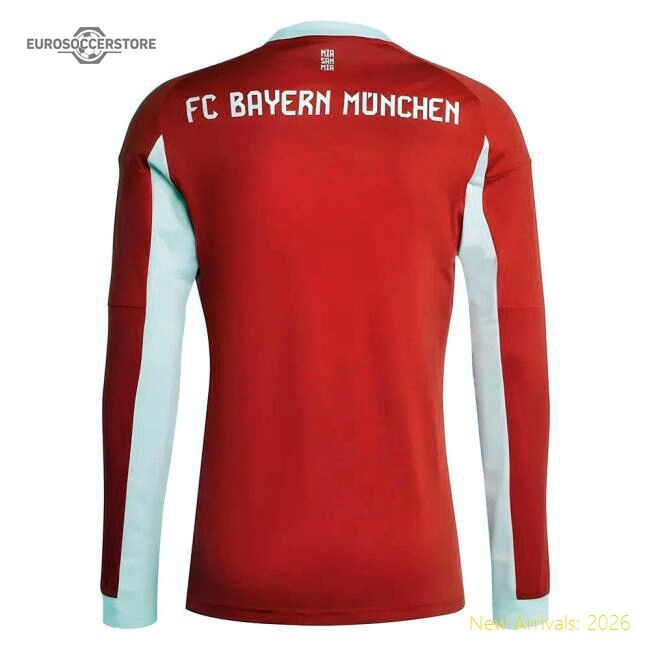 Elite 2025-2026 Bayern Munich Long Sleeve Home Kit (sane 10)
