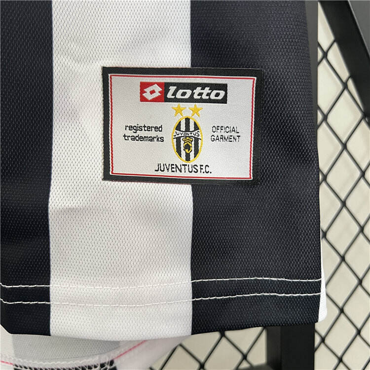 0102 Juventus Retro Home Soccer Football Shirt - Official Replica 47
