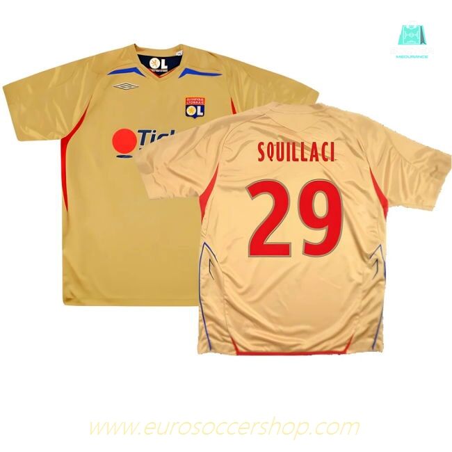 Lyon 2007-08 Away Shirt (XL) (BNWT) (Squillaci 29)