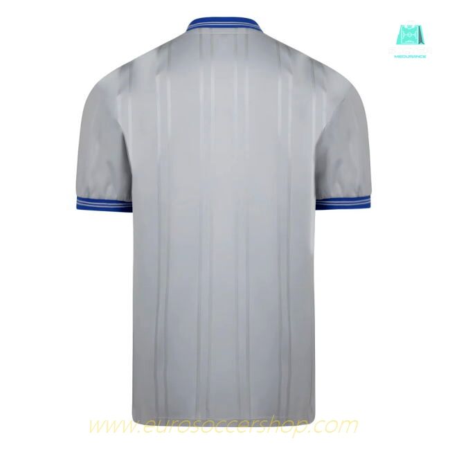 Score Draw Everton 1984 Away Retro Football Shirt