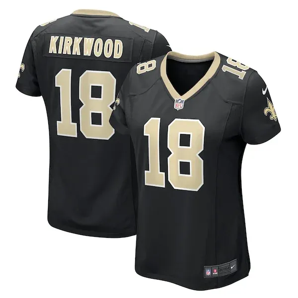 Performance New Orleans Saints Game Jersey - Premium Black NFL Fan ...