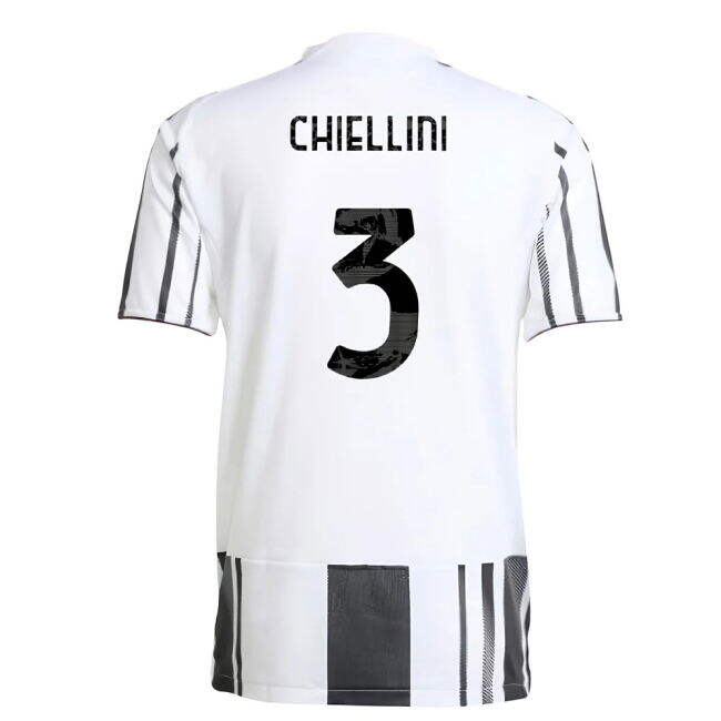 2025-2026 Juve Home Stylish Shirt (Chiellini 3) Moisture Wicking