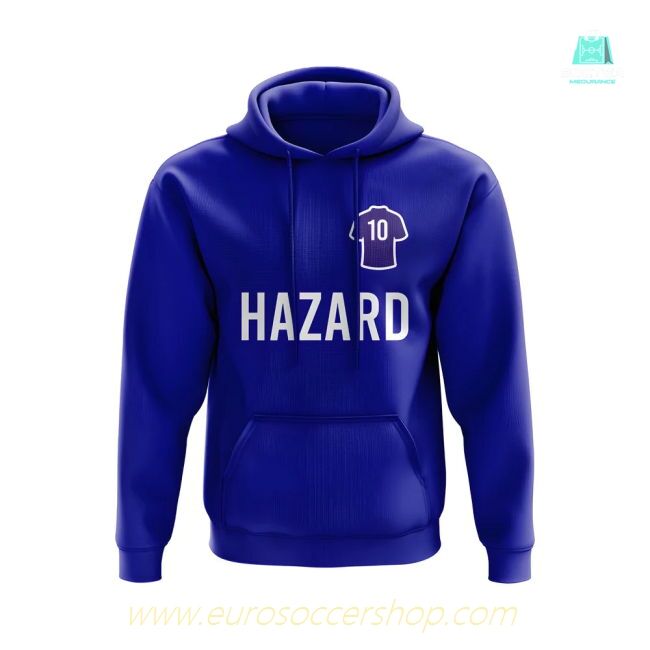 Eden Hazard Chelsea Number Hoody (Blue)