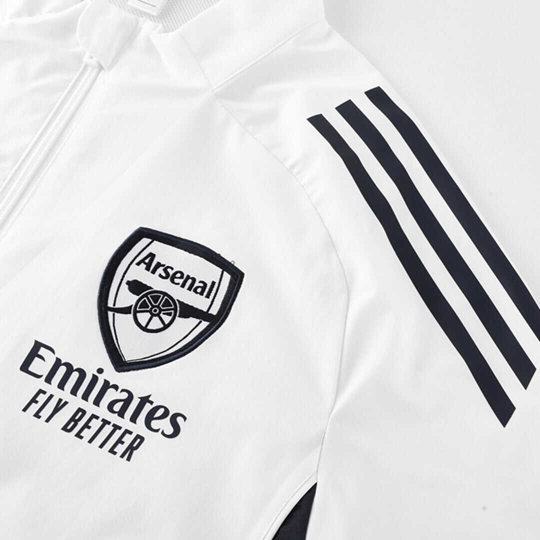 Arsenal Windbreaker Jacket 2025/26 - White