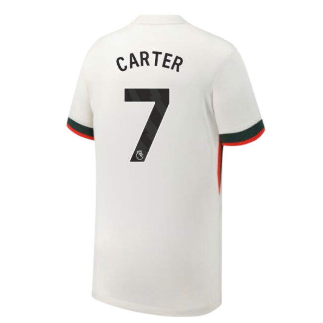 2025-2026 Chelsea Away Shirt (Kids) (Carter 7)