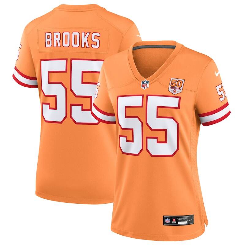 None Derrick Brooks TB Buccaneers Game-Ready Game Jersey Football Appa
