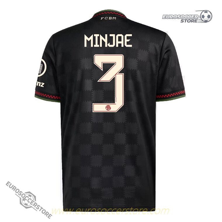 MINJAE's Bayern Munich 25-26 Champions League Third Jersey