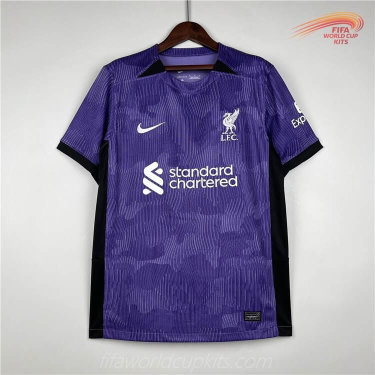 Third Choice Soccer Kit of Liverpool 23 to 24