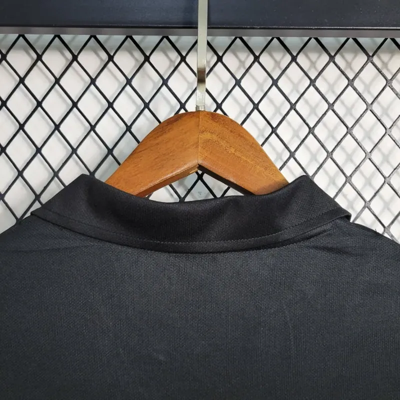 2004 Long Sleeve Brazil Special Edition Black Soccer retro kit