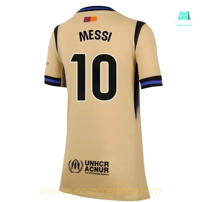 2025-2026 Barcelona Away Shirt (Kids) (Messi 10)