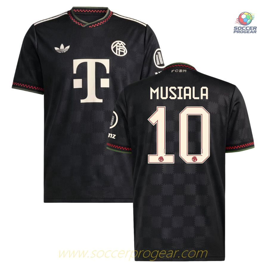 Bayern Munich Third Team Football Shirt 2025/26 Collection Musiala