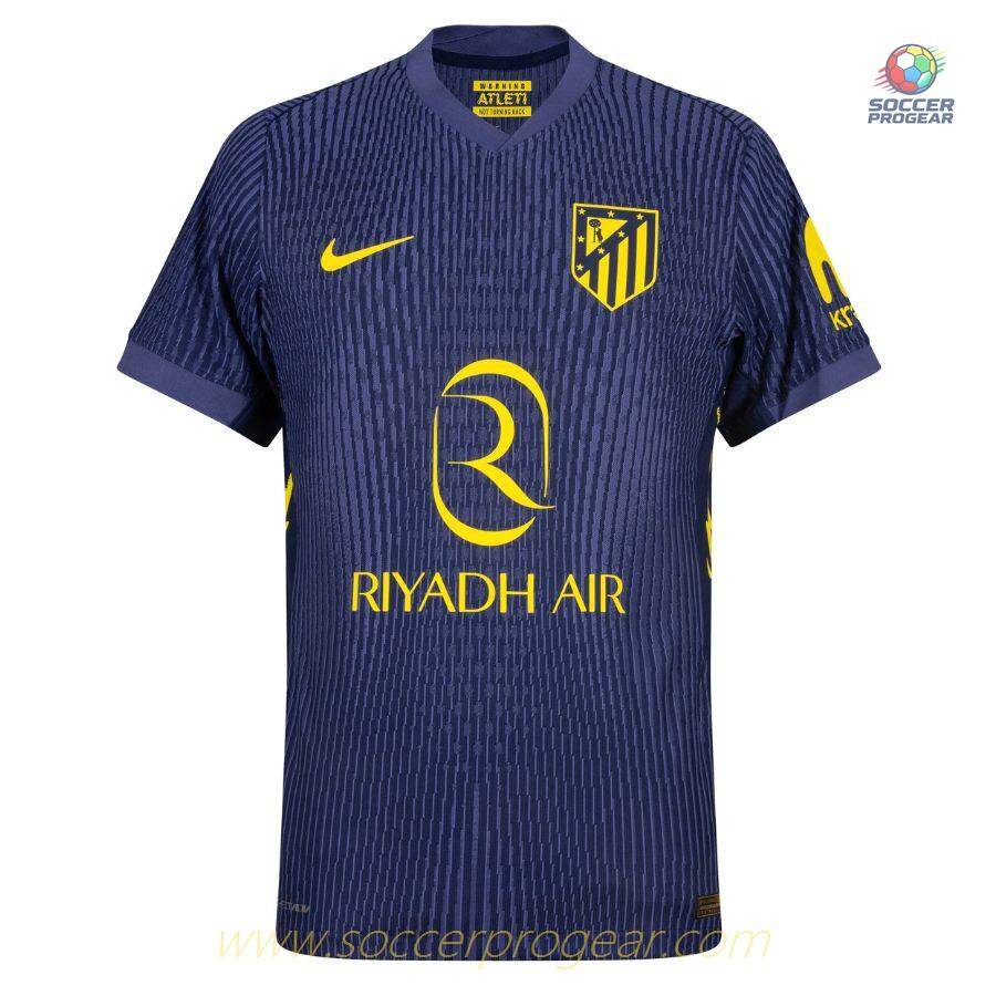 Atletico Madrid Away Kids Edition Football Kit Soccer Jersey 2025/26 Collection Alvarez