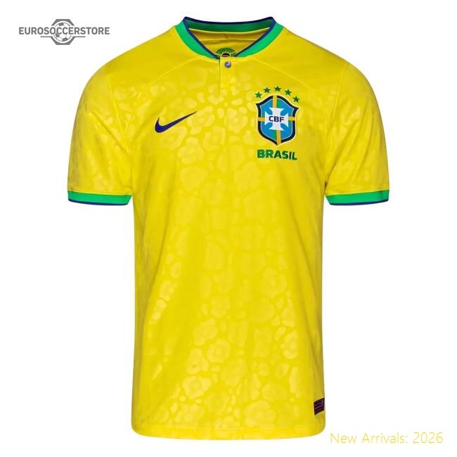 Football Brazil Authentic Jersey (2022-2023) Modern Classic