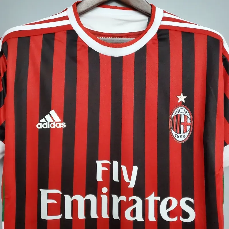 2011-2012 AC Milan Jersey retro kit