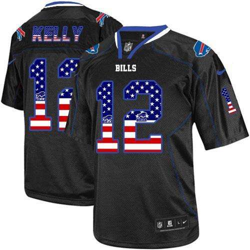 Authentic None #None Black None Elite NFL Jersey Fan Gear official