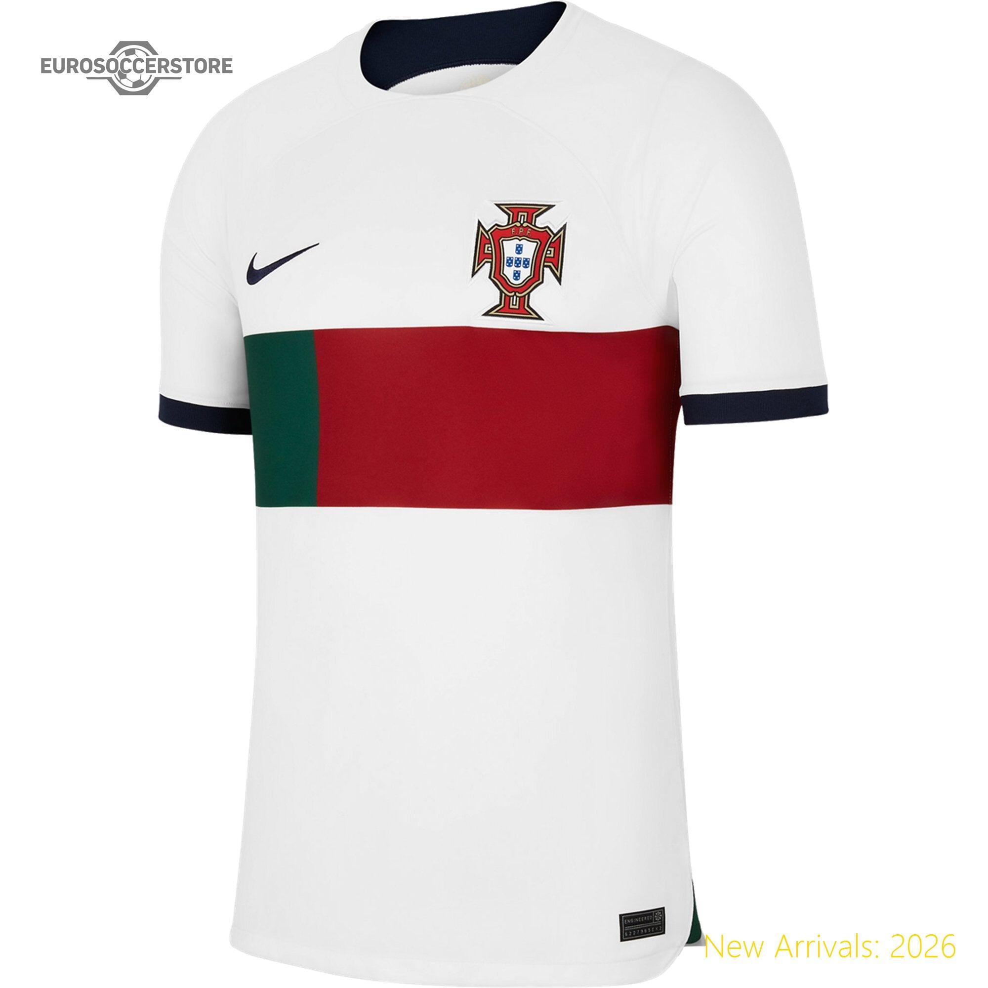 Classic Design Men Por Portugal Away Away Professional Jersey 2022