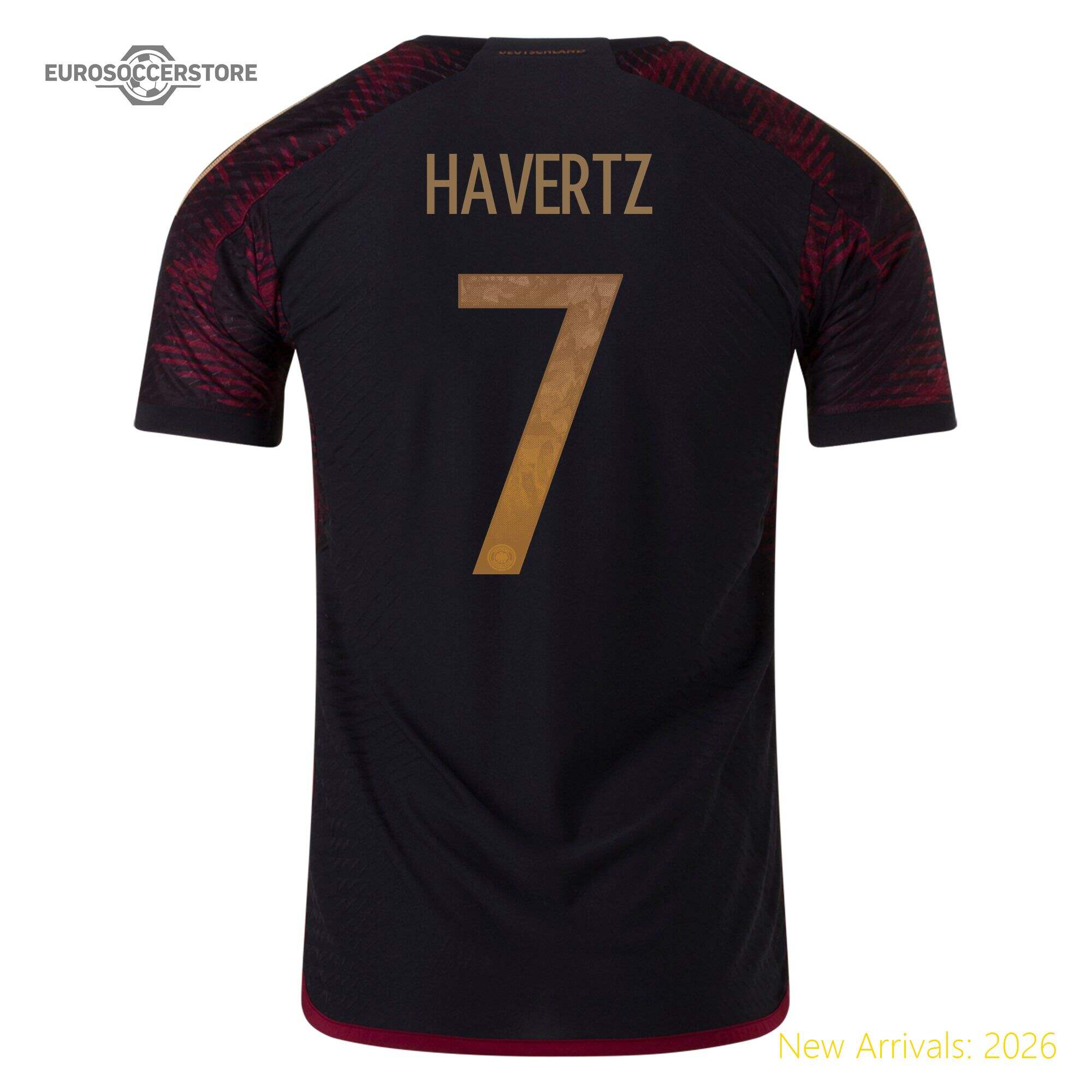 Authentic Replica Men Ger Team Away Top-grade Jersey 2022