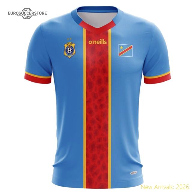 Top Democratic Republic 20222023 Home Jersey Slim Classic