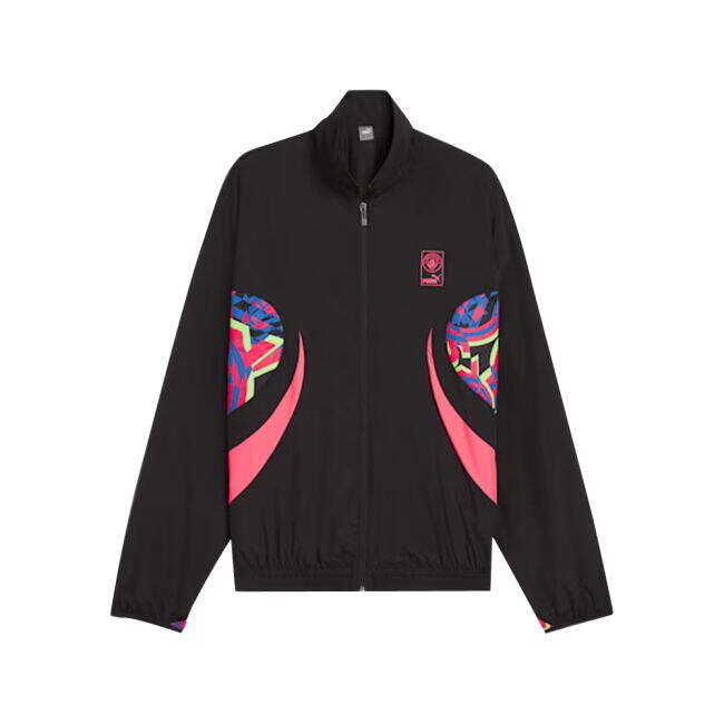 2023-2024 Man City FtblNrgy Woven Top (Black) (Limited Edition)