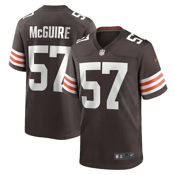 Performance None Game Jersey - Premium Brown NFL Fan Jersey | Game ...