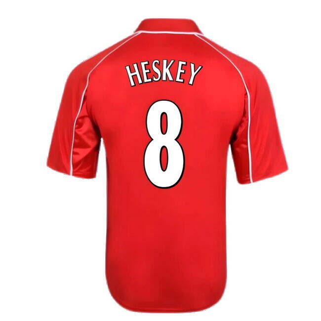 Trendy Liverpool Liverpool 2000 Home Shirt (Heskey 8) for Match Sup...