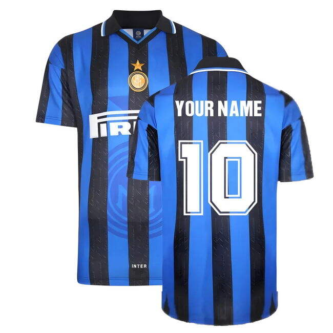 Inter Milan Home Shirt (Your Name) Antibacterial Lightweight